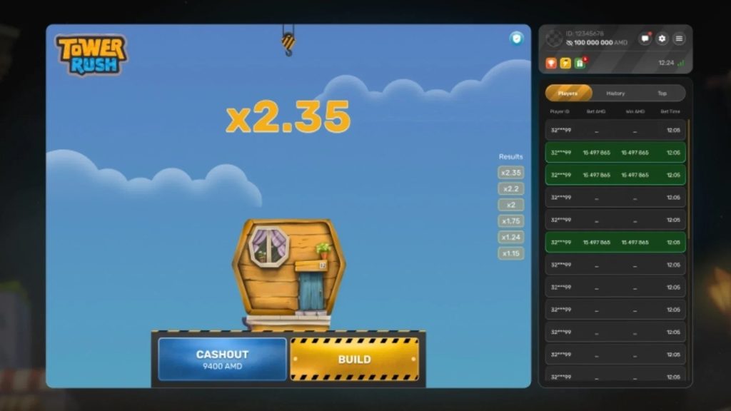 Juego de la torre Tower Rush